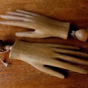 Gorgeous Wooden Gloves
